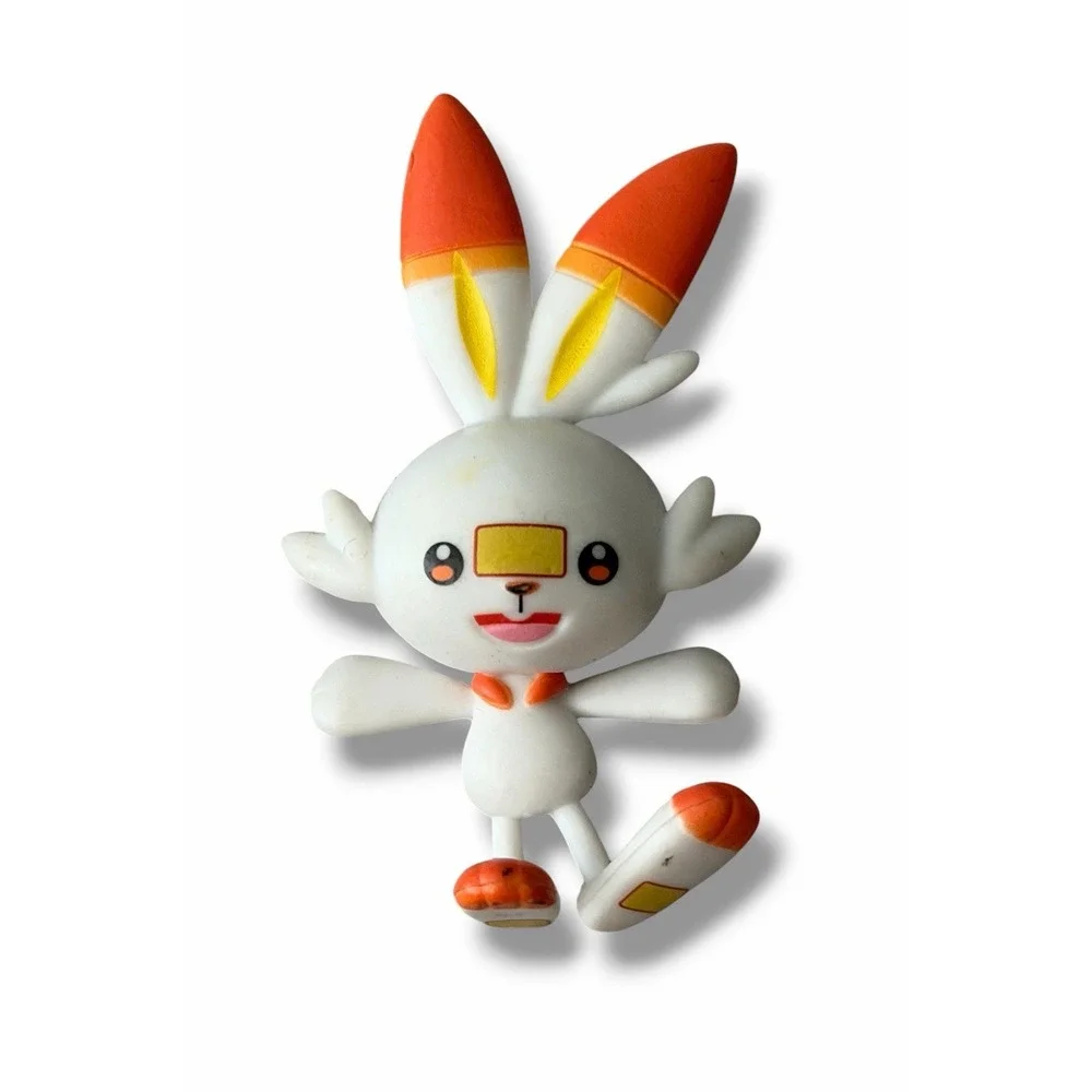 Pokemon Scorbunny Pikachu Noibat Figures Lot  ≈ 2